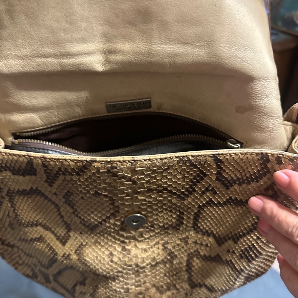 Authentic Botega Veneta Python Purse - image 5